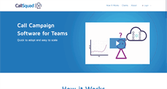 Desktop Screenshot of callsquad.com