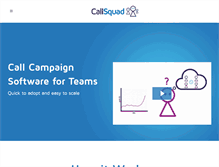 Tablet Screenshot of callsquad.com